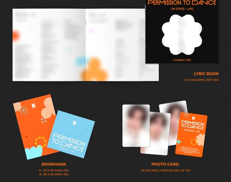 BTS – PERMISSION TO DANCE ON STAGE LIVE Album (Select Ver.)