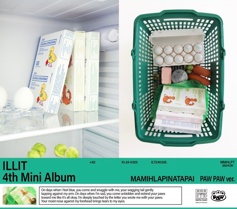 ILLIT – 4th Mini Album [MAMIHLAPINATAPAI] (PAW PAW Ver.)