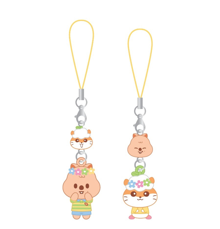 MINI FIGURE COUPLE KEYRING Stray Kids SKZOO X SANRIO CHARACTERS