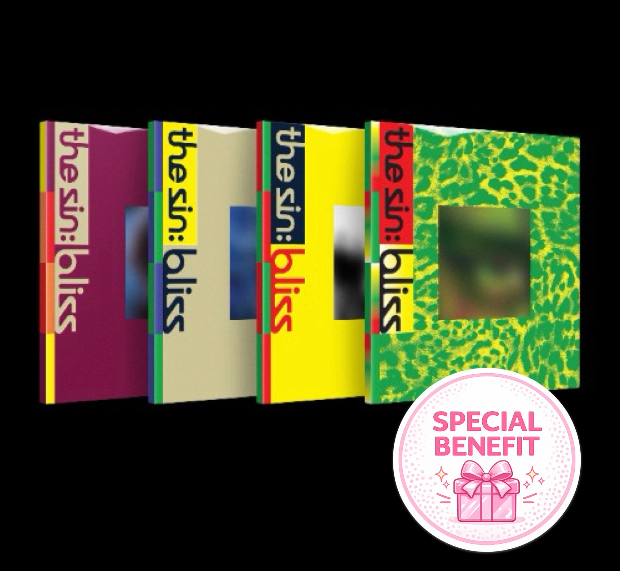 ENHYPEN 8th Mini Album [THE SIN : BLISS] (TAKE 1 Ver. / TAKE 2 Ver. / TAKE 3 Ver. / TAKE 4 Ver.)