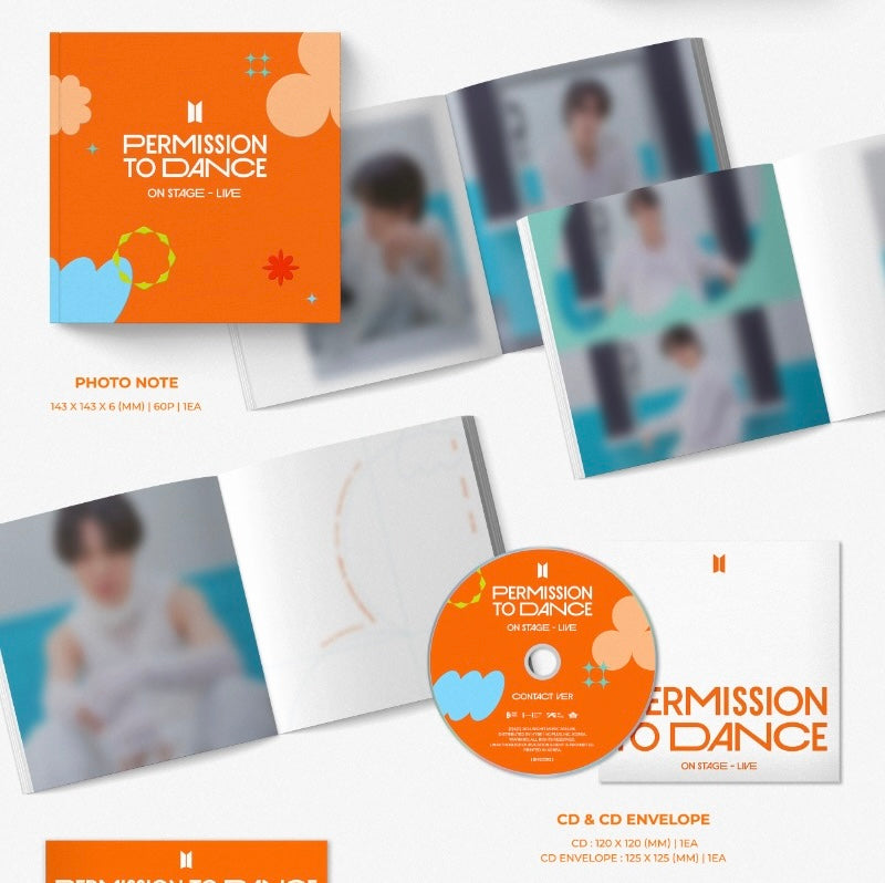 BTS – PERMISSION TO DANCE ON STAGE LIVE Album (Select Ver.)