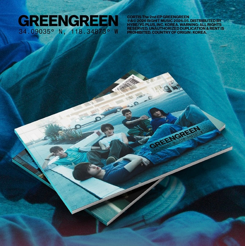 CORTIS 2nd EP [GREENGREEN] (BRIDGE Ver. / STREET Ver. / STUDIO Ver.)