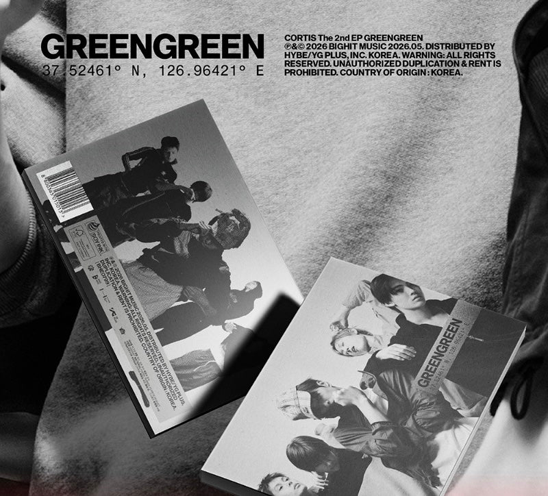 CORTIS 2nd EP [GREENGREEN] (BRIDGE Ver. / STREET Ver. / STUDIO Ver.)