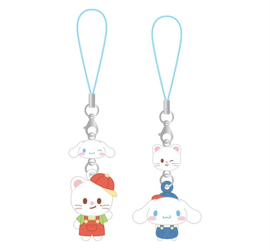 MINI FIGURE COUPLE KEYRING Stray Kids SKZOO X SANRIO CHARACTERS