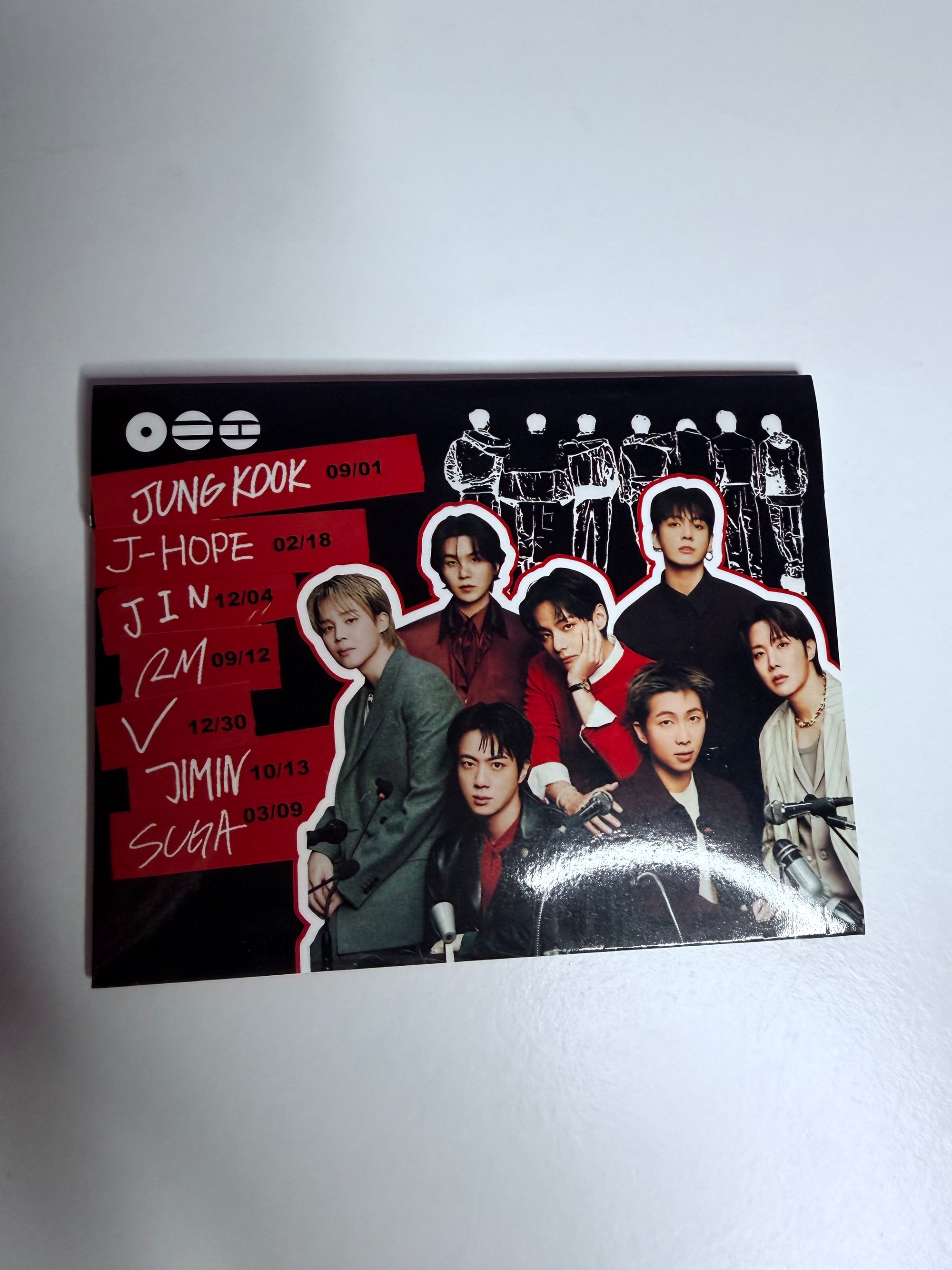 BTS Paquet de photocartes aléatoires ARIRANG 5+1 Pcs | Cartes photo K-pop avec enveloppe