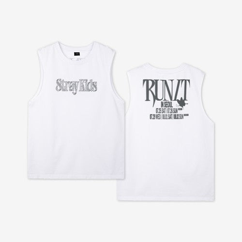 ÄRMELLOSES TOP Stray Kids World Tour RUN IT MD