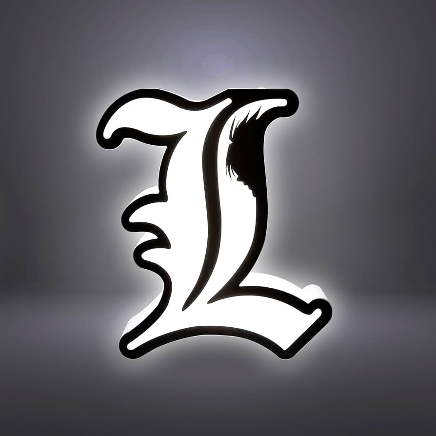 DEATH NOTE - Lamp - "L"