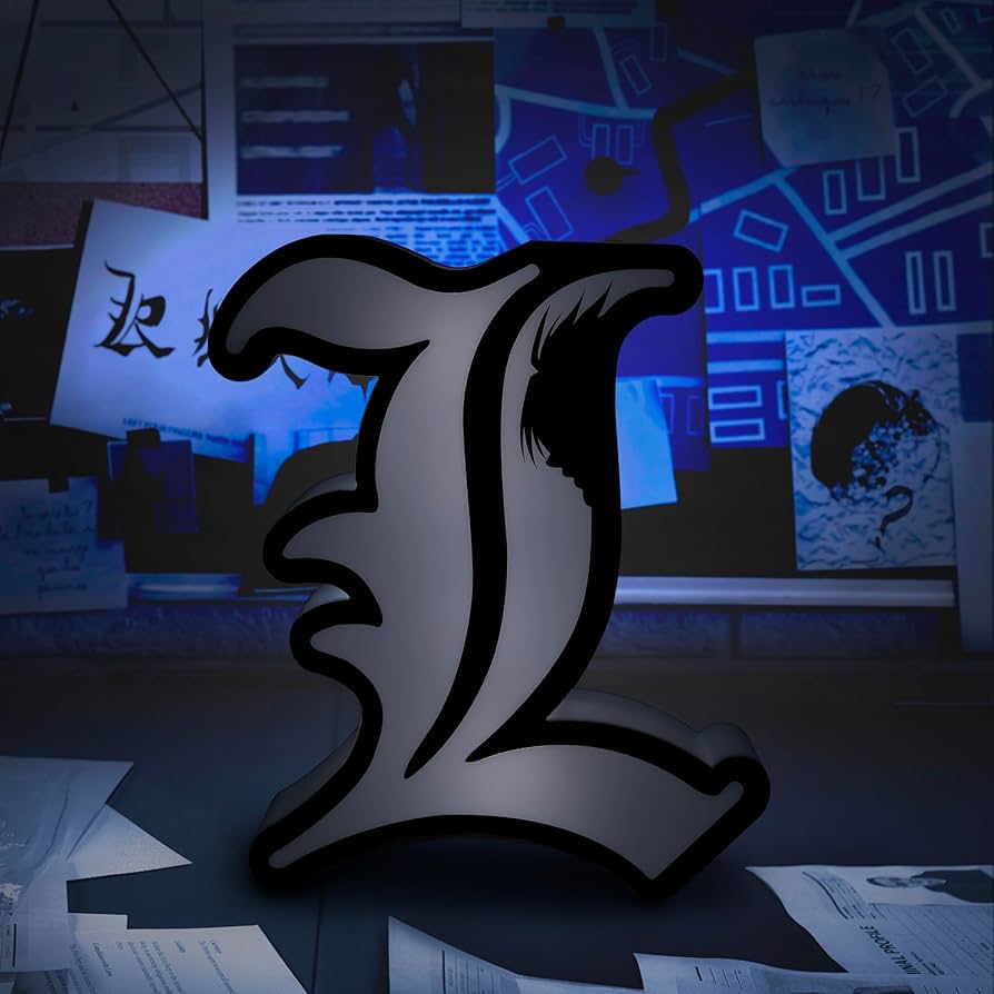 DEATH NOTE - Lamp - "L"