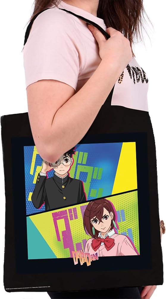 DAN DA DAN - Tote Bag - "Momo & Okarun"