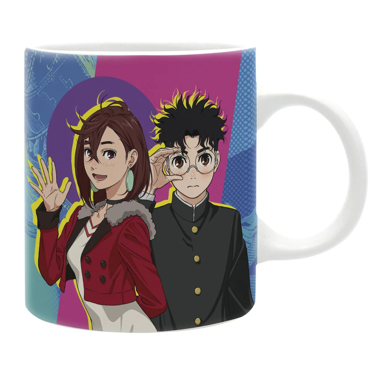 DAN DA DAN Mug Momo & Okarun