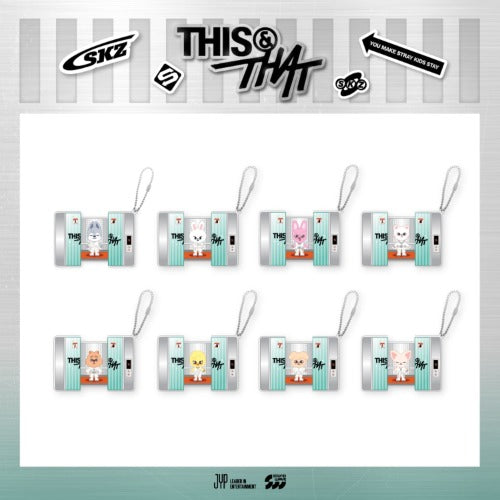 Stray Kids [THIS & THAT POP-UP STORE] SKZOO Capsule Acrylic Keyring