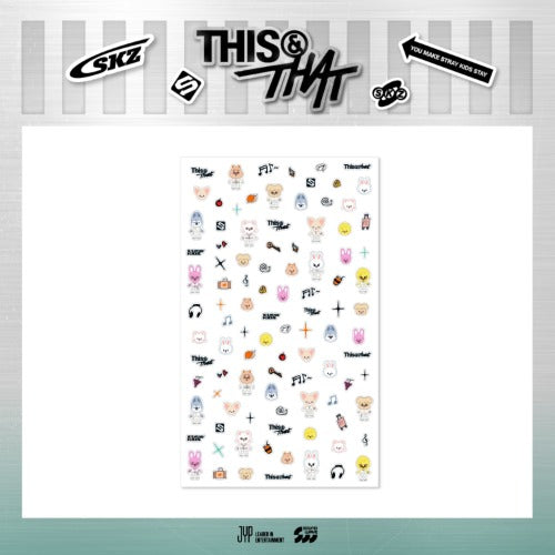 Stray Kids [THIS & THAT POP-UP STORE] SKZOO Micro Sticker