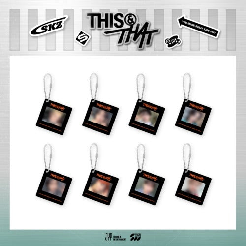 Stray Kids [THIS & THAT POP-UP STORE] Photo Keyring