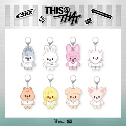 Stray Kids [THIS & THAT POP-UP STORE] SKZOO Costume Plush Keyring
