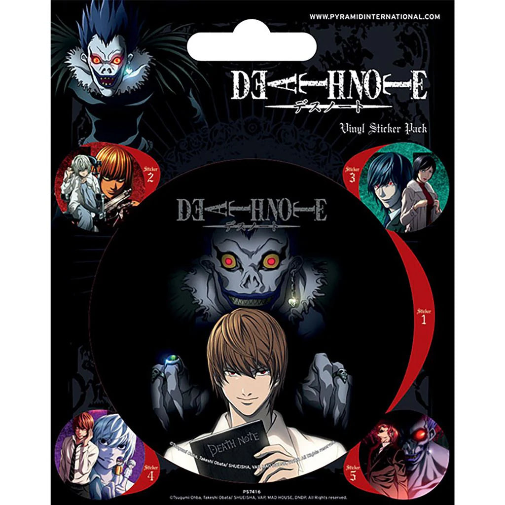 Death Note Vinyl Sticker Set