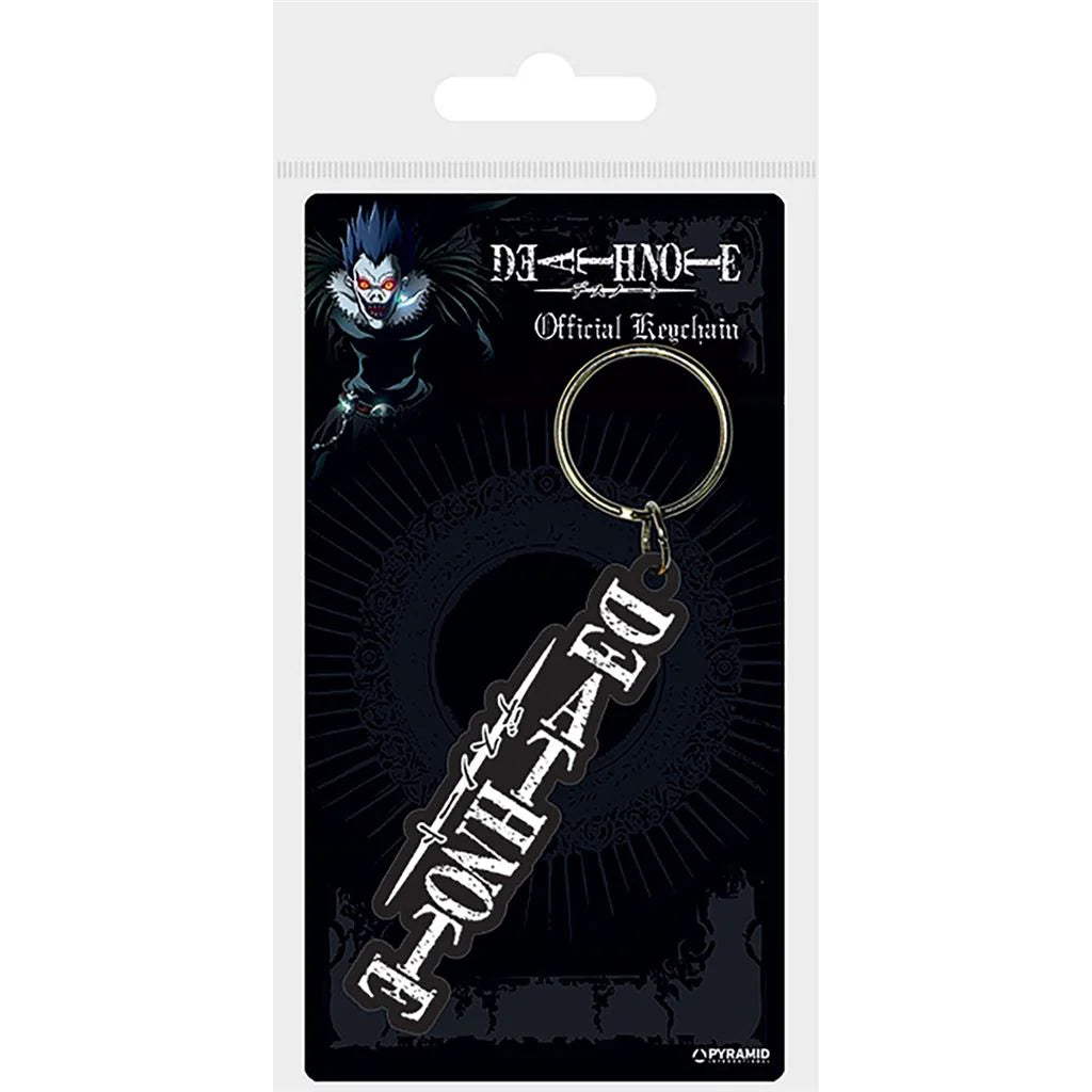 Death Note Logo PVC Keychain
