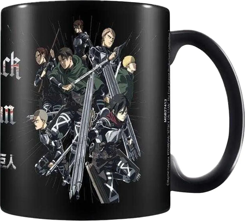 Attack On Titan Strike Team - Black Mug