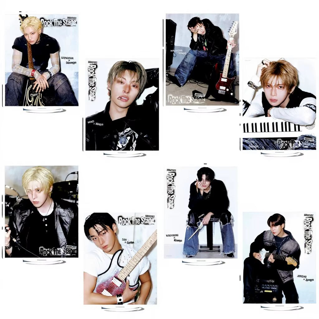 ATEEZ Acrylic Stand – Member Version (Handmade)