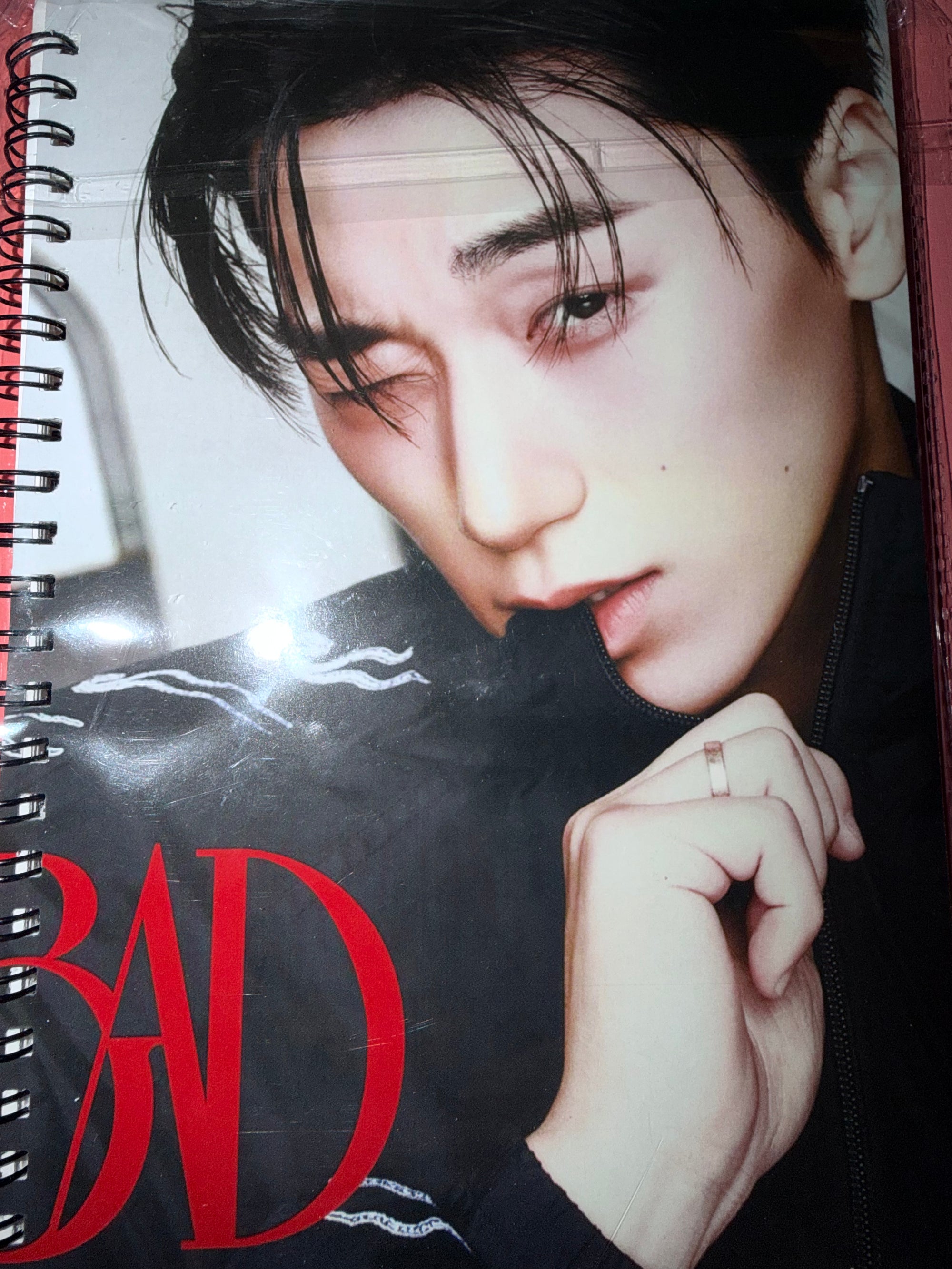 ATEEZ Spiral Notebook A5 – BDAY Member & Group Version | 9 Designs (Handmade)