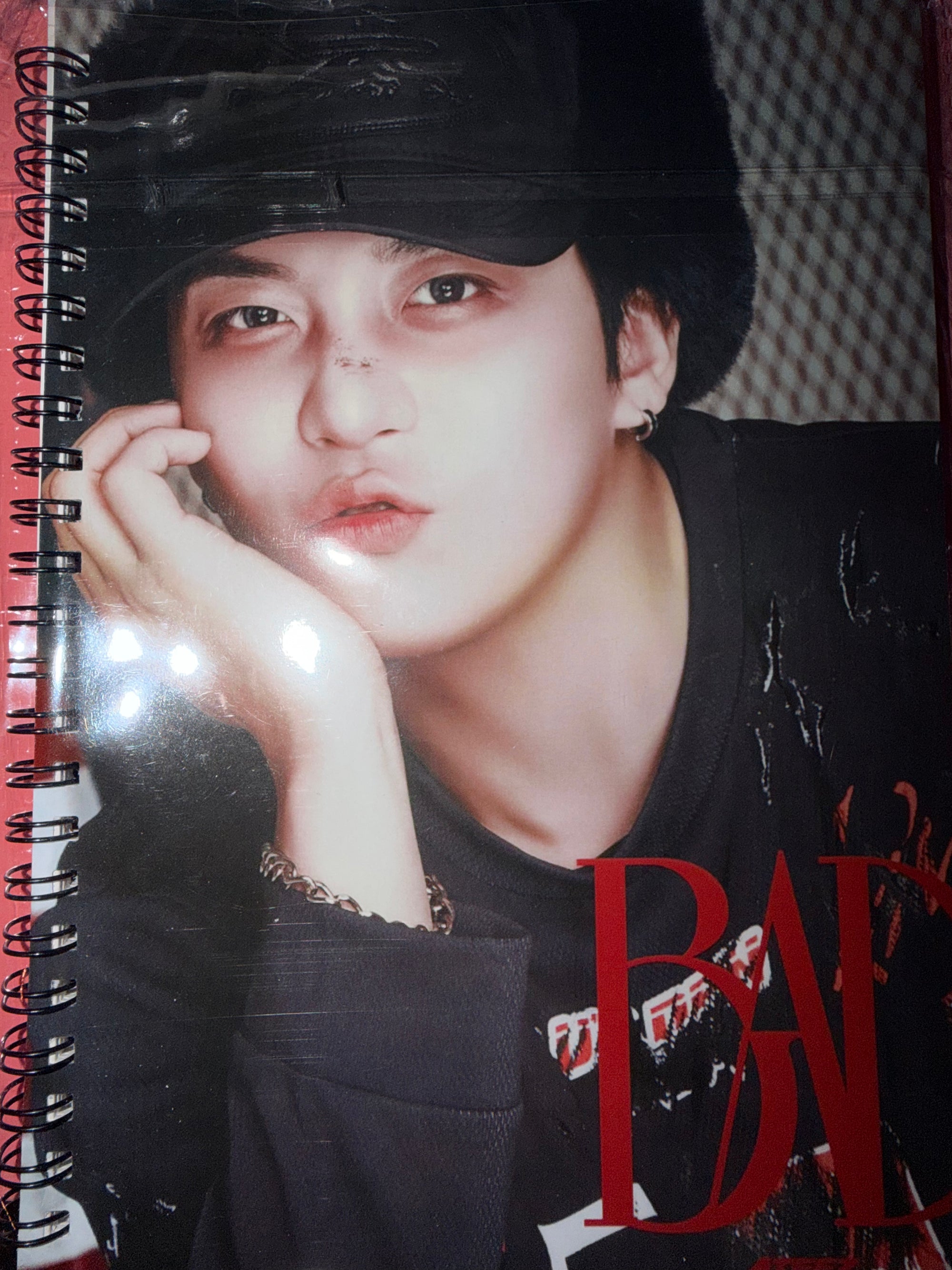 ATEEZ Spiral Notebook A5 – BDAY Member & Group Version | 9 Designs (Handmade)