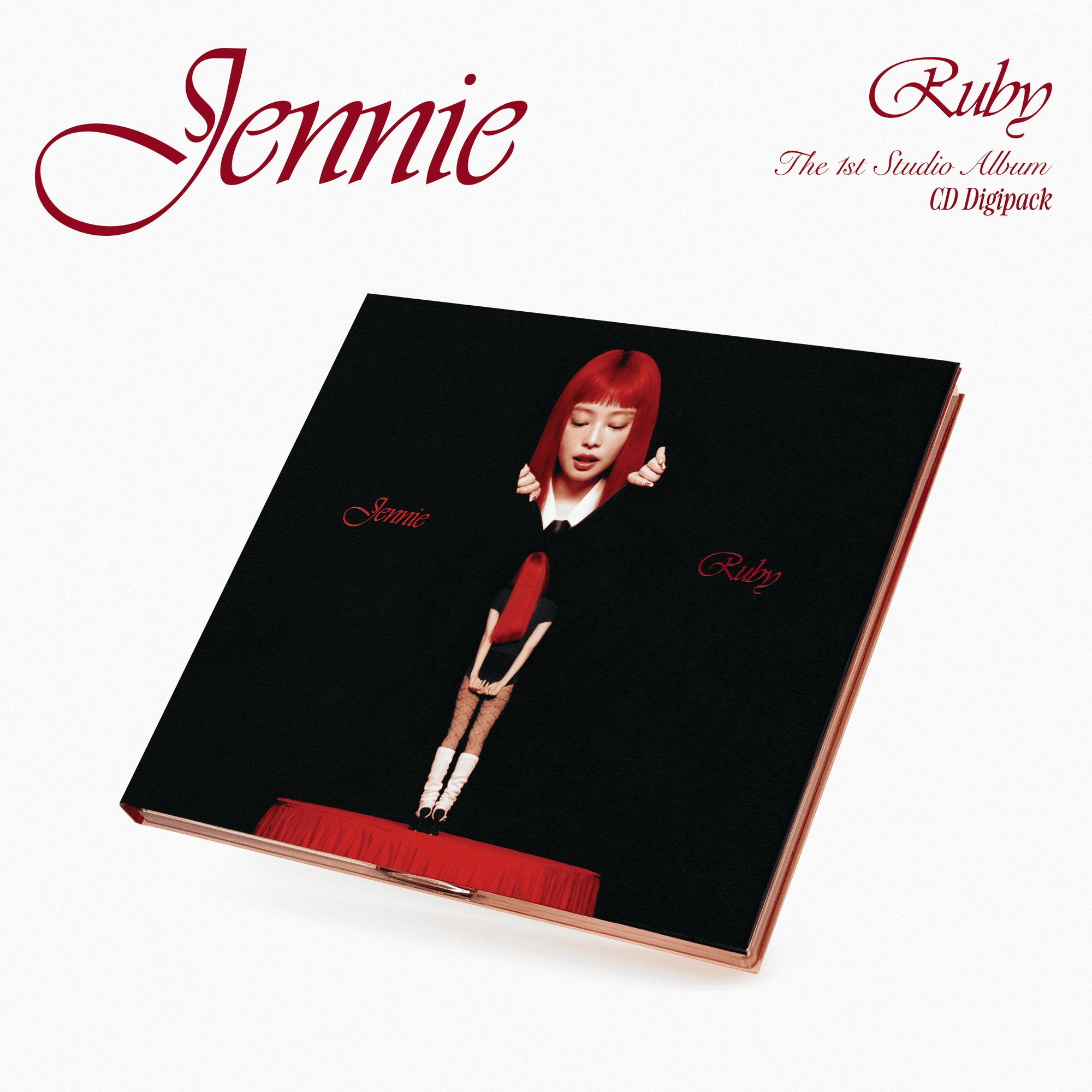 JENNIE – 1st Studio Album [Ruby] (CD Digipack Ver.)