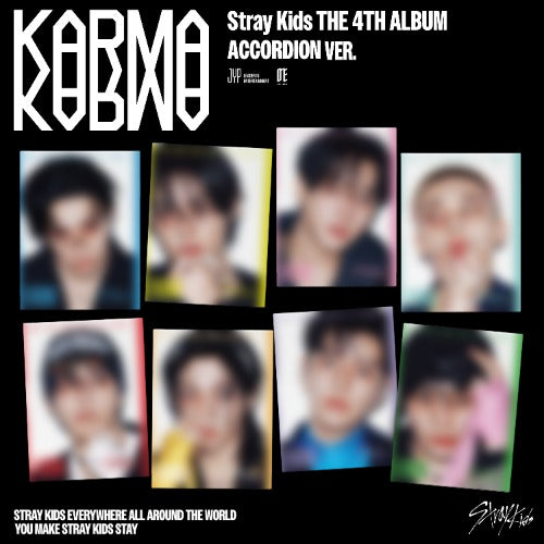 Stray Kids – 4th Full Album [KARMA] Accordion Ver. (Random Ver.)