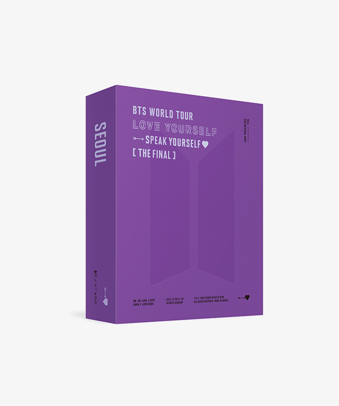 BTS WORLD TOUR ‘LOVE YOURSELF : SPEAK YOURSELF’ [THE FINAL] Digital Code