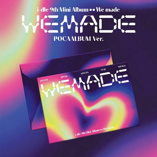 (G)I-DLE – 9. Mini-Album [We made] (A Ver. / B Ver. / C Ver. / POCAALBUM Ver.)