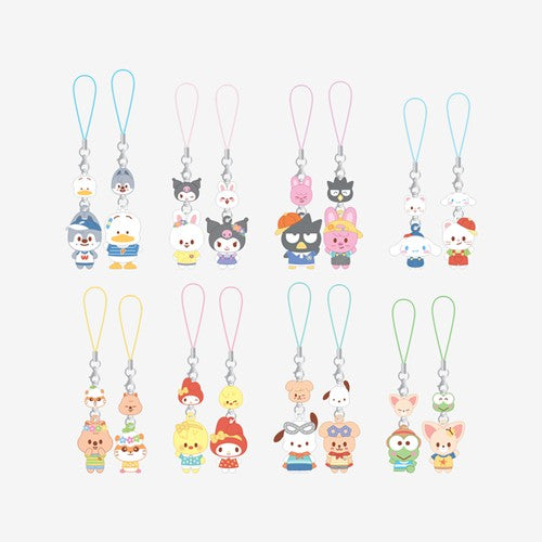MINI FIGURE COUPLE KEYRING Stray Kids SKZOO X SANRIO CHARACTERS