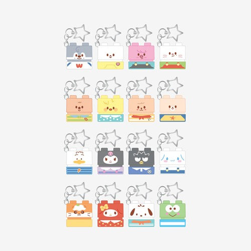 SECRET BLOCK STAMP Stray Kids SKZOO X SANRIO CHARACTERS (Random)