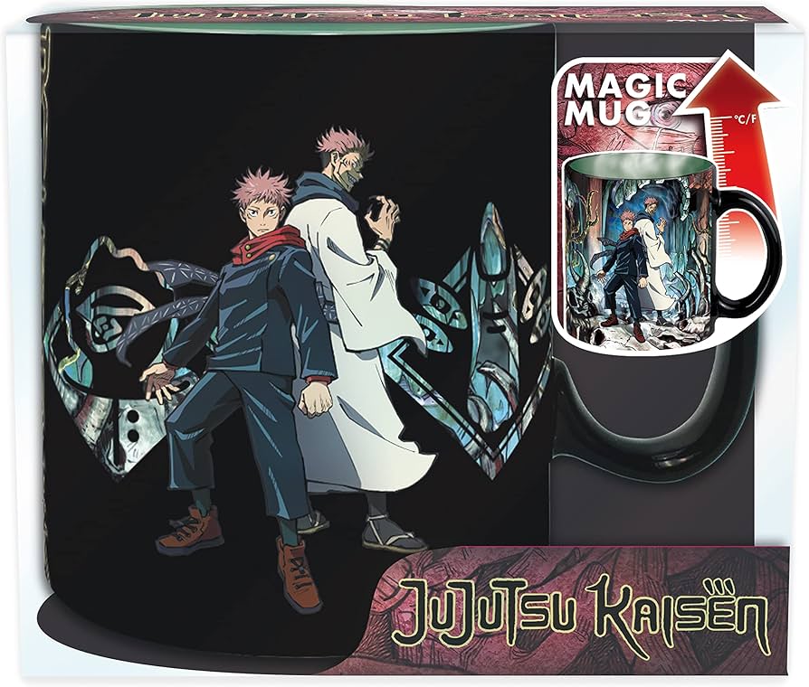 JUJUTSU KAISEN - Mug Heat Change - 460ml- Itadori&Sukuna